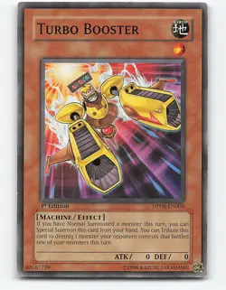 Turbo Booster #DP08-EN003 1st Edition Yugioh Card - Image 1