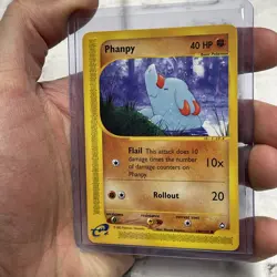 Phanpy 100/147 Aquapolis Set Pokemon Regular Common Vintage Nintendo Card LP+ - Image 2