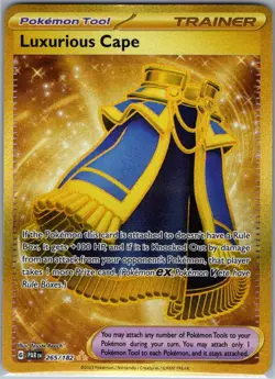 Luxurious Cape 265/182 SV04: Paradox Rift - Pokemon Card - NM - Image 1
