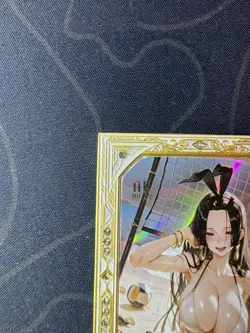 Goddess Hancock Bunny Metal Premium Card Waifu Doujin Case Prize One Piece - Image 2