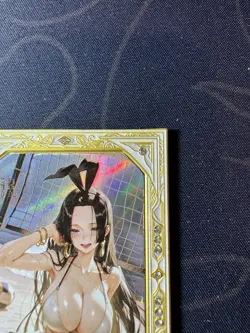 Goddess Hancock Bunny Metal Premium Card Waifu Doujin Case Prize One Piece - Image 3