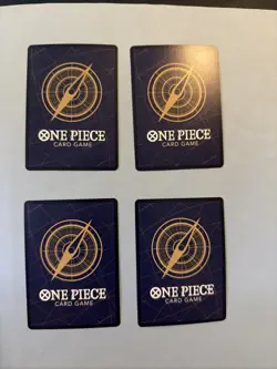 X4 One Piece Card Game TCG Eustass"Captain"Kid OP10-112 SR M/NM Condition - Image 3