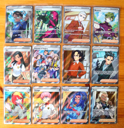 Pokemon Card - Prismatic Evolutions Complete Full Art Trainers x12 Bundle - NM ⭐ - Image 1