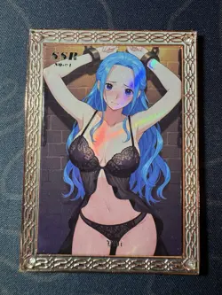 Goddess Vivi Bikini Metal Premium Card Waifu Doujin Case Prize One Piece - Image 1