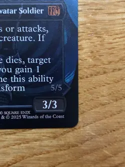 MtG Foil Sephiroth Fabled SOLDIER Sephiroth One Winged Angel Collector 317 - Image 4