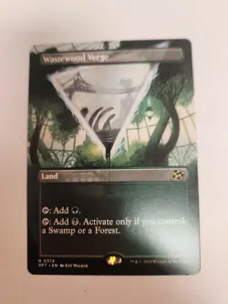 Wastewood Verge (Borderless) Aetherdrift Regular Near Mint NM MTG - Image 1