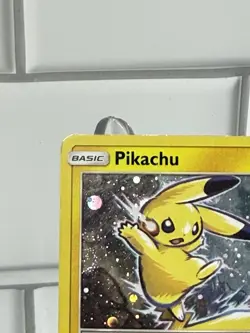 Pikachu SM98 Black Star Promo Pokemon Sun And Moon Holo (MP)+(SWIRL) - Image 2