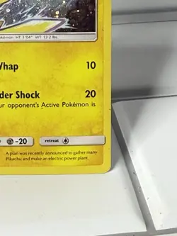 Pikachu SM98 Black Star Promo Pokemon Sun And Moon Holo (MP)+(SWIRL) - Image 4