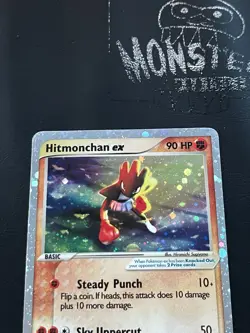 POKEMON HITMONCHAN EX 98/109 HOLO RARE EX RUBY & SAPPHIRE - Image 3
