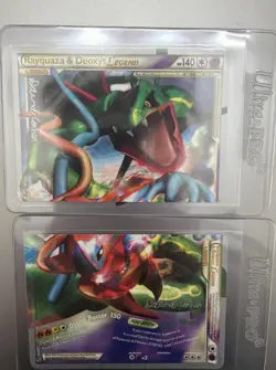 Rayquaza & Deoxys Legend 89/90 90/90 2011 Pokemon World Championships D Cohen MP - Image 1