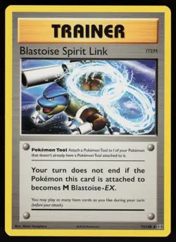 Blastoise Spirit Link 73/108 Pokemon Evolutions Uncommon Moderately Played - Image 1
