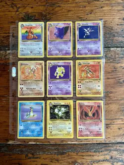 🌟 ⭐ HUGE POKEMON COLLECTION ⭐ 🌟 Fossil Set Base Set Jungle Set Gym Challenge - Image 5