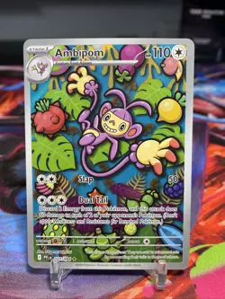 Pokemon TCG - Ambipom 107/094 : Illustration Rare - Phantasmal Flames - Image 2