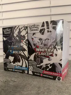 Pokemon TCG: Black Bolt & White Flare Booster Bundle Set of 2 - Image 1