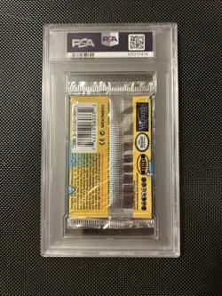 1999 Pokemon Base Foil Pack - Blastoise Art PSA 8 THICK FONT - Image 2