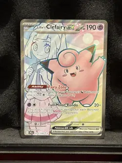 Lillie's Clefairy 173 /159 Pokemon Journey Together Full Art Ultra Rare Holo - Image 1