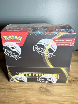 Pokemon TCG Mega Evolutions Enhanced Booster Box 36 packs + Promo (New Sealed) - Image 1
