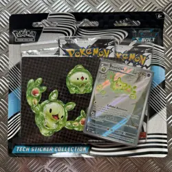 Pokemon - Scarlet & Violet Black Bolt Tech Sticker Collection - Image 1