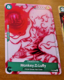 ONE PIECE ENGLISH CARD GAME CARTE PROMO Monkey D Luffy P-061 EN ** - Image 1