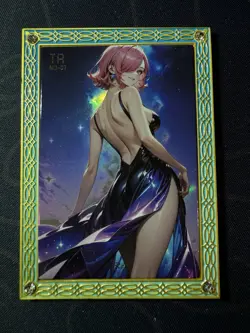 Goddess Gorgeous Reiju Metal Premium Card Waifu Doujin Case Prize One Piece - Image 1