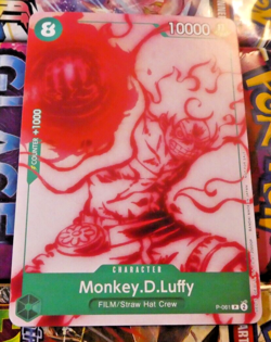 One Piece Card Game English Carte Promo Monkey.D.Luffy P-061 Mint - Image 1