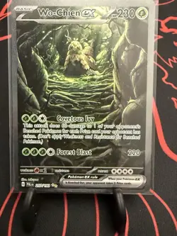 Pokemon TCG Wo-Chien EX Scarlet & Violet Paldea Evolved Holo Card 257/193 - Image 1