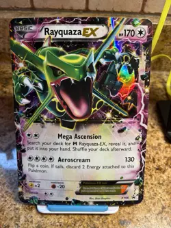 Pokemon TCG Rayquaza EX XY66 Jumbo Promo Card 2015 - Image 1
