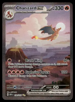 Pokemon Cards Charizard ex 199/165 151 Special Illustration Rare NM - Image 1
