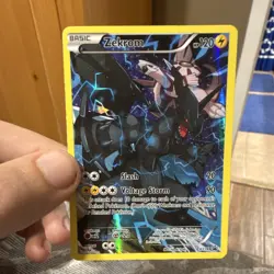 Pokemon Zekrom Full Art Holo Promo XY76 XY 120HP Basic English Card TCG - Image 1