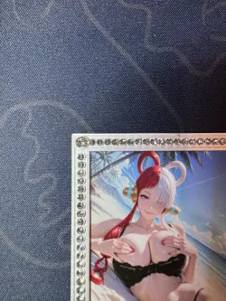 Goddess Uta Bikini Beach Metal Premium Card Waifu Doujin Case Prize One Piece - Image 2