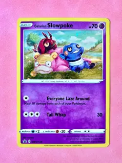 Galarian Slowpoke SWSH126 SWSH: Sword & Shield Promo Cards Cosmos Holo Near Mint - Image 1