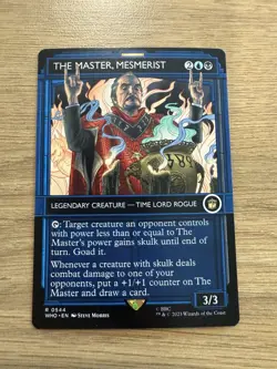 🇬🇧 MTG Doctor Who - The Master, Mesmerist (Showcase Foil) R #0544 NM - Image 1