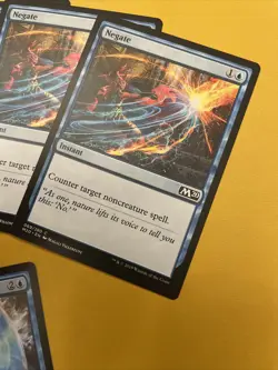 MTG-4x Cancel from Core Set 2021,4x Negate and 4x Convolute from M20 - Near Mint - Image 3