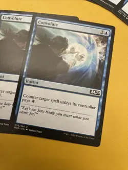 MTG-4x Cancel from Core Set 2021,4x Negate and 4x Convolute from M20 - Near Mint - Image 4