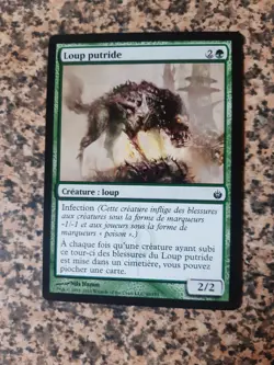 MTG - 1 x Rot Wolf - Mirrodin Besieged - FRENCH - Image 1