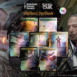 Sheldon's Spellbook Rainbow Foil Sealed - Secret Lair Drop MTG - 10% To St. Jude - Image 1