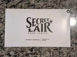 Sheldon's Spellbook Rainbow Foil Sealed - Secret Lair Drop MTG - 10% To St. Jude - Image 2