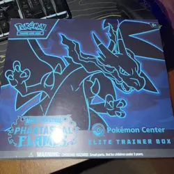 Pokemon TCG Phantasmal Flames Pokemon Center ETB Factory Sealed - Image 1