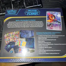 Pokemon TCG Phantasmal Flames Pokemon Center ETB Factory Sealed - Image 2