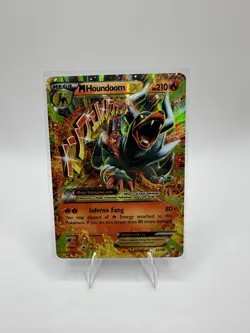 2015 Pokemon M Houndoom EX 22/162 BREAKthrough Full Art Mega Holo [NM] - Image 1