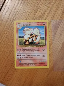 Pokemon - 1999 Arcanine 23/102- Base Set - - Image 1