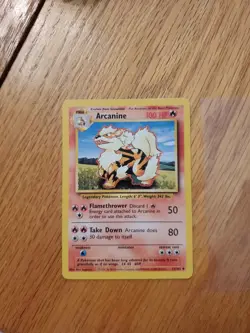 Pokemon - 1999 Arcanine 23/102- Base Set - - Image 2