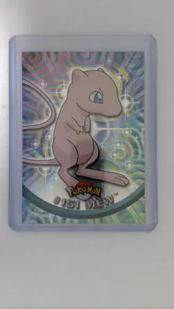 2000 Topps Pokemon TV Animation Edition Series Holo Foil #151 Mew LP/MP - Image 1