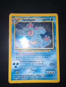 Carte Pokemon Feraligatr 5/111 Set Neo Genesis Rara Holo Ita - Image 1