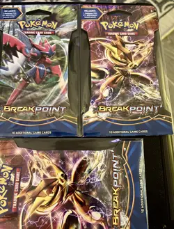 Seven (7) Sleeved Booster Packs Pokemon TCG XY Breakpoint Factory Sealed - Image 3