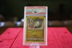 Shining Rayquaza 2017 Pokemon Sun & Moon Shining Legends Holo PSA 9 #56/73 - Image 1