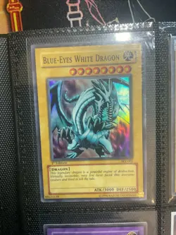 Yugioh Blue Eyes White Dragon Collection 3 1st Edition SKE-001 + Extras - Image 2