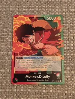Monkey.D.Luffy - OP13-001 - One Piece Carrying On His Will - Image 1