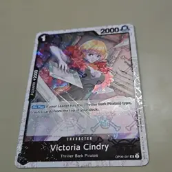 One Piece PRB-01 Victoria Cindry Jolly Roger Reverse Holo OP06-091 TCG CCG - Image 2