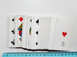 CARTE DA GIOCO BACCARA LUSSO DAL NEGRO POKER VINTAGE ORIGINAL PLAYING CARD NEW - Image 3